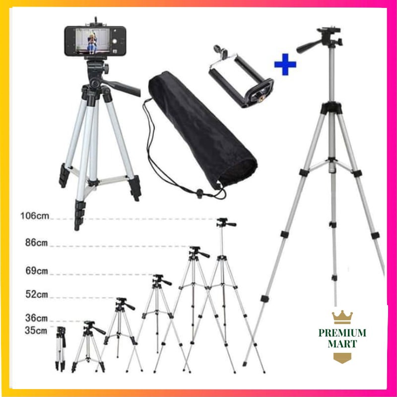 Tripod 1meter 3110 Silver Edition &amp; 3120 Black Edition BONUS Holder U [PM]