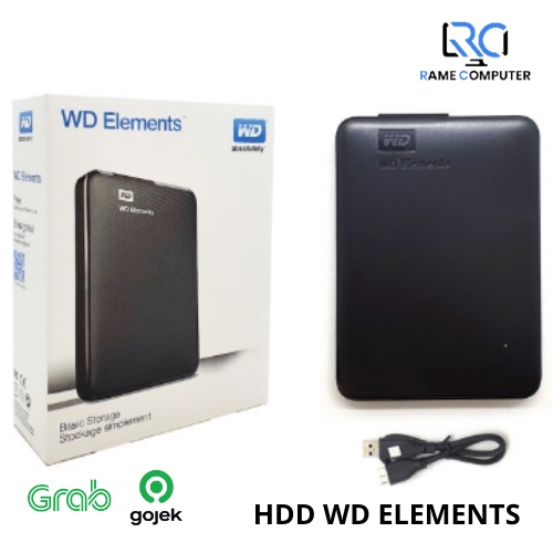 Hardisk Casing WD ELEMENTS USB 3.0 HDD external Case enclosure 2.5