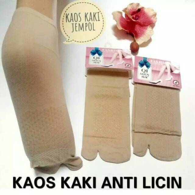 Kaos Kaki Wanita Jempol Anti Licin Diatas Mata Kaki Kaos Kaki Jempol Cewek Anti Slip Warna Kulit Murah