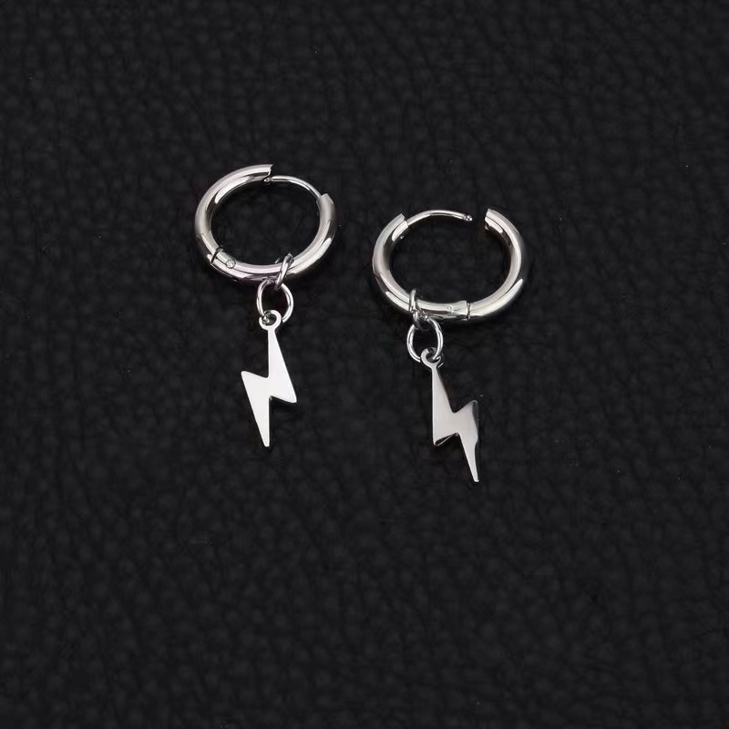 Lightning Pendant  Earrings Accessories  Temperament  Simple  Hipster  Personality