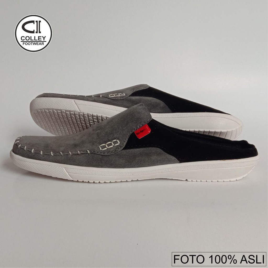 COD - SEPATU BUSTONG PRIA SLIP ON / SLIDE / CASUAL SLOP CLY-BTG.005