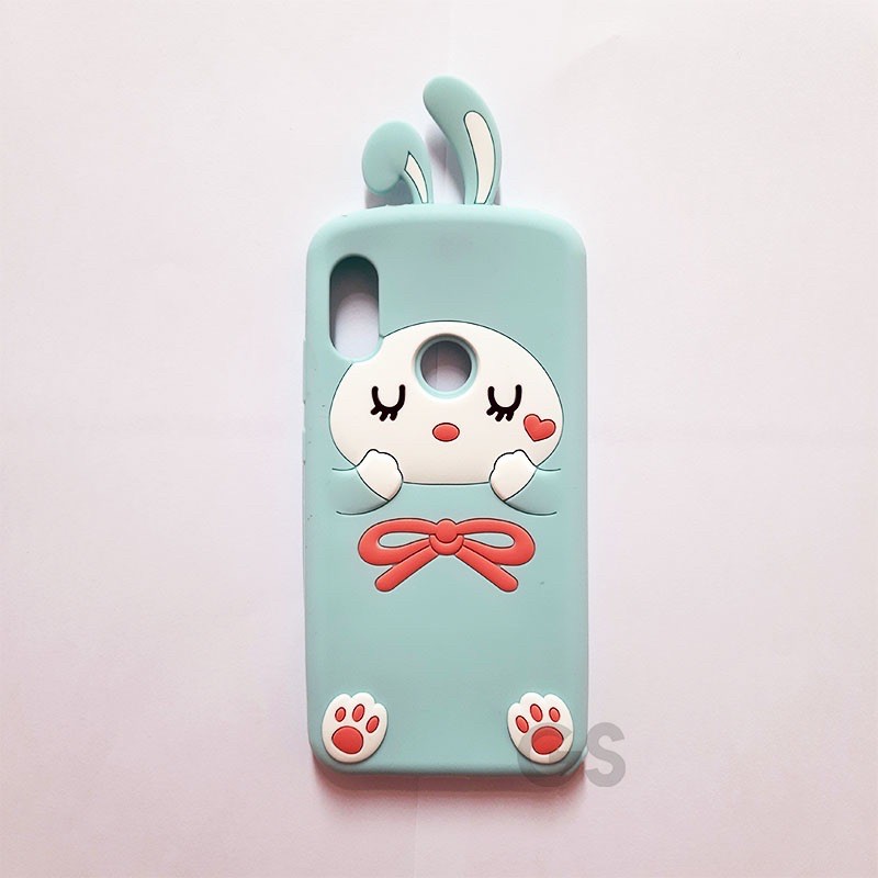 Silikon 3D karakter for Redmi 6 Pro  silicon softcase casing hp lucu Silikon boneka lucu pelindung hp case tebal karet softcase lentur