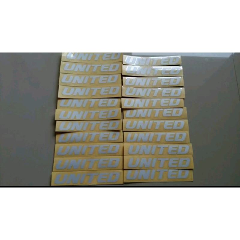 

STIKER UNITED REFLECTIF