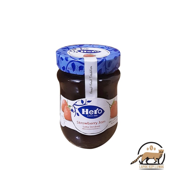 

FRESH STOK HERO JAM SELAI STRAWBERRY 340 GR