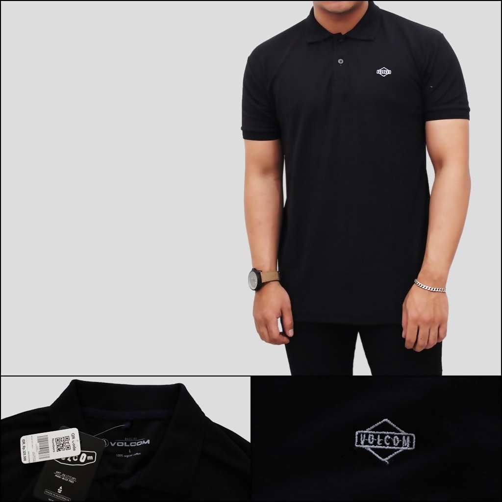 POLO SHIRT VOLCOM BLACK