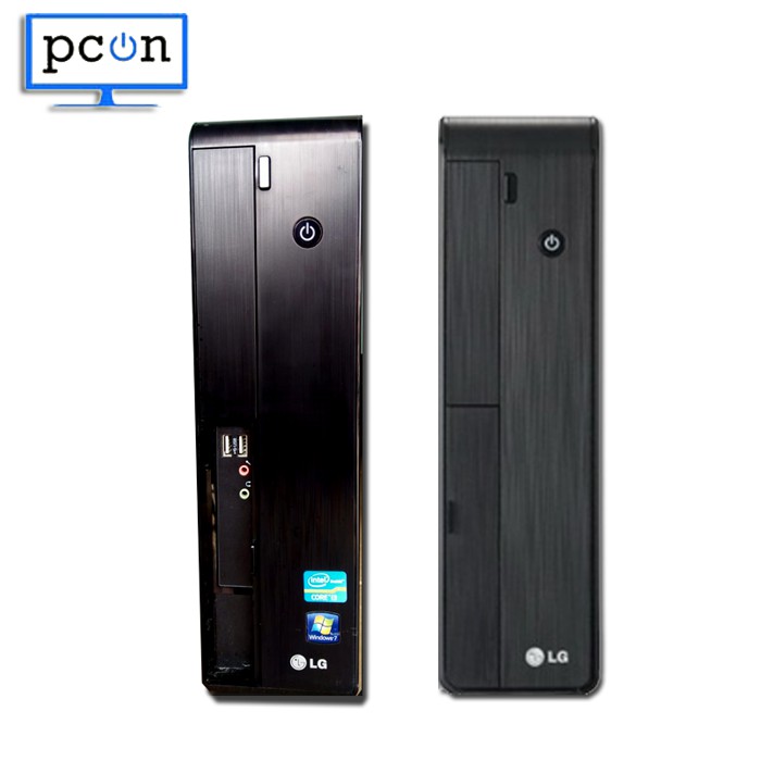 PC Build UP LG Slim i3 Windows ORI set MONITOR NEW