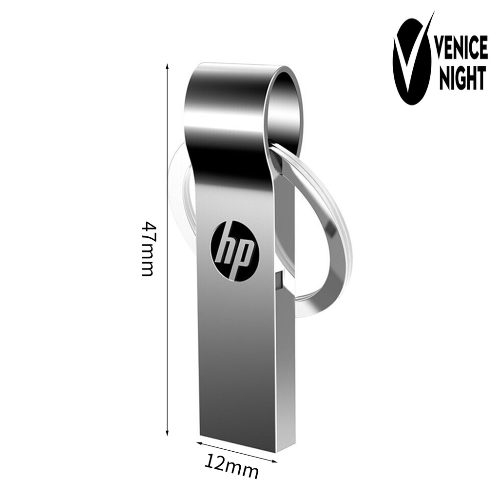 (SF) Hp Flashdisk USB 3.0 128GB / 256GB / 512GB / 1TB / 2TB U Disk Universal Bahan Metal