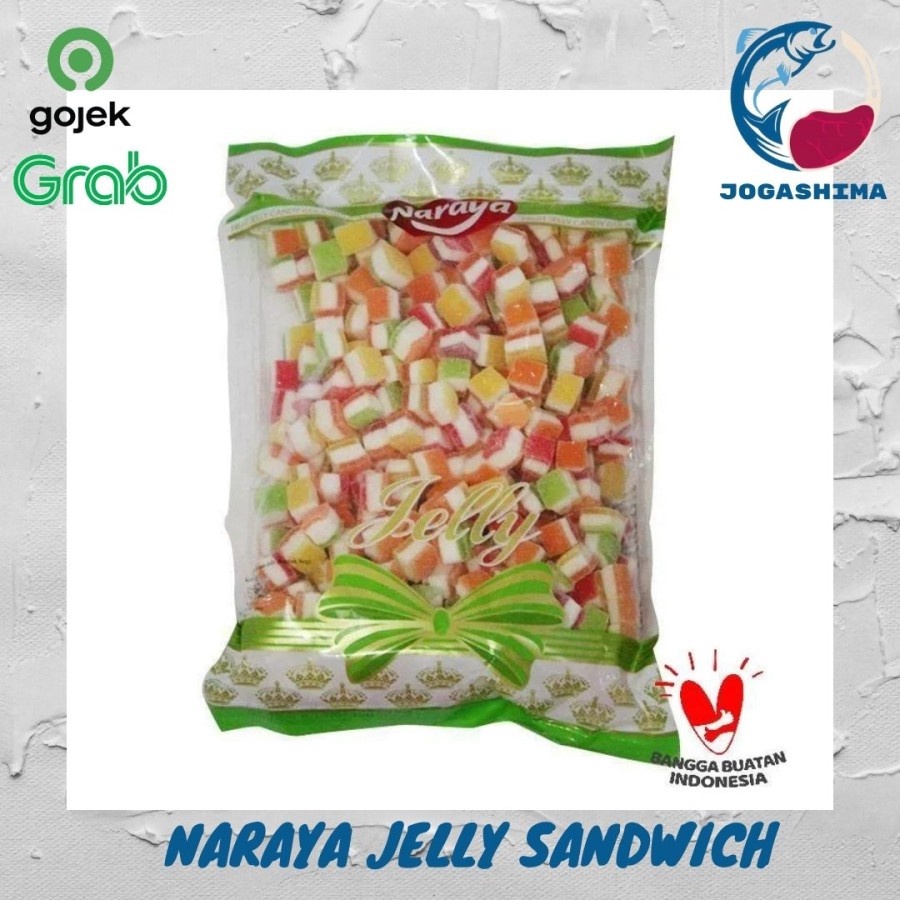 

Naraya Jelly Sandwich/ permen Naraya/ Jelly manis