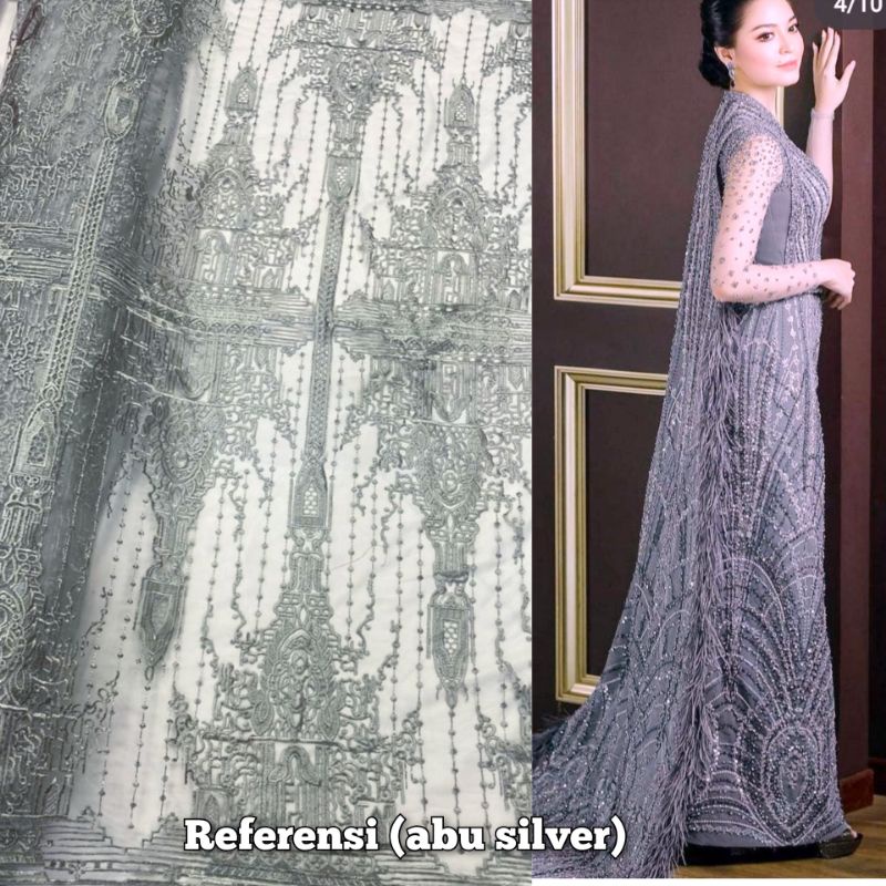 ELIESAAB, TILE ELISAAB, KAIN KEBAYA, GOWN, KEBAYA BRIDAL, KAIN TIKE KOREA, BRUKAT ELISAAB, ELISAB