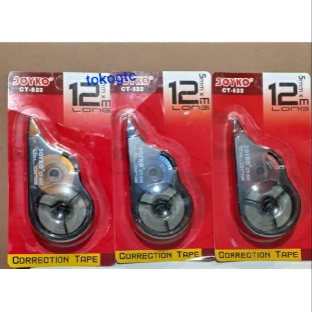 

Tipex /Correction Tape /Pita Koreksi Joyko CT-522