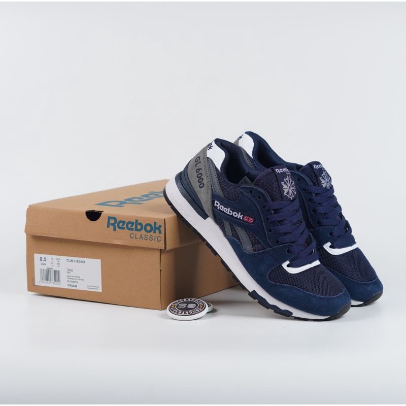 Sepatu Reebok Classics GL 6000 Navy White