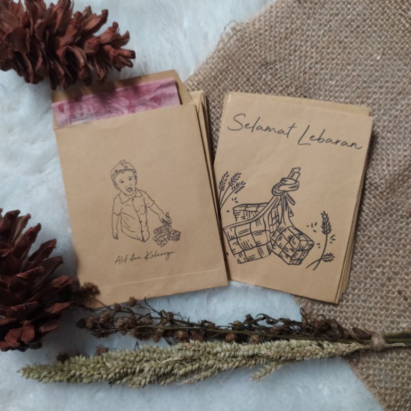 

Amplop Lebaran Custom Ilustrasi unik