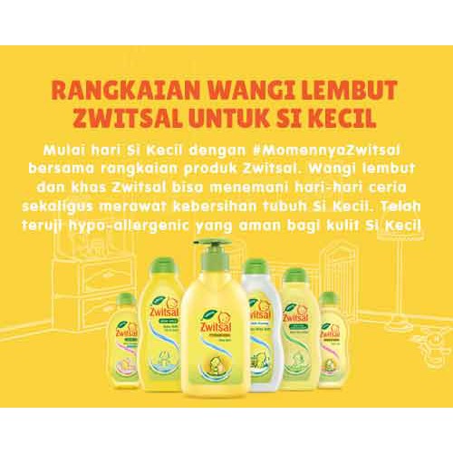 Zwitsal Baby Bath Hair &amp; Body Aloe Vera 450ml