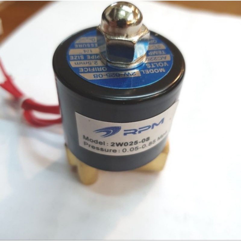 Electric Selenoid Water Valve 1/4&quot;inch 12V Solenoid Kuningan 2w-025-08