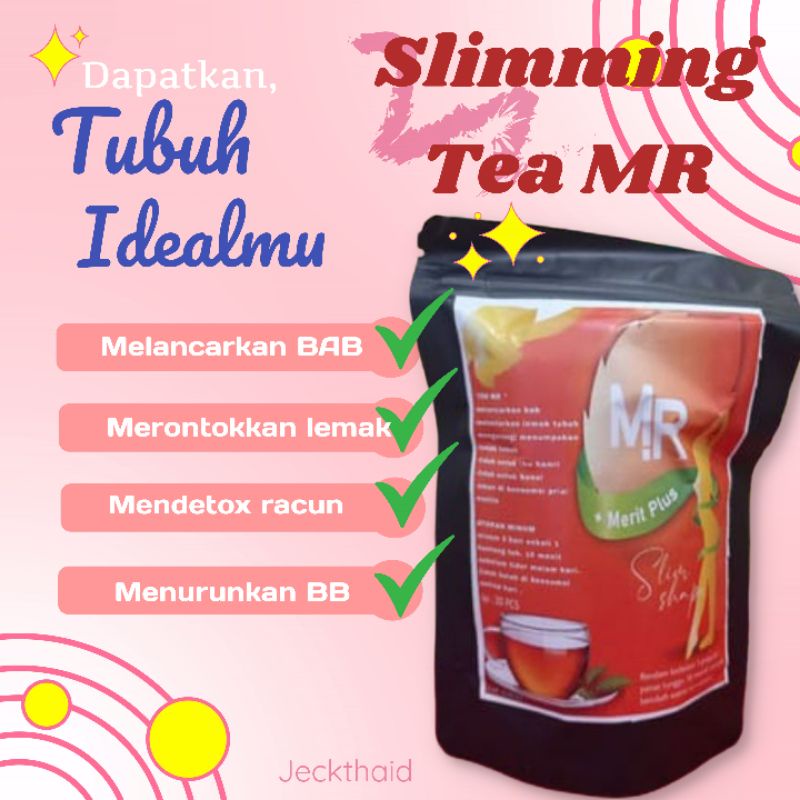 

SLIMMING TEA MR | Tea MR Original | Teh MR