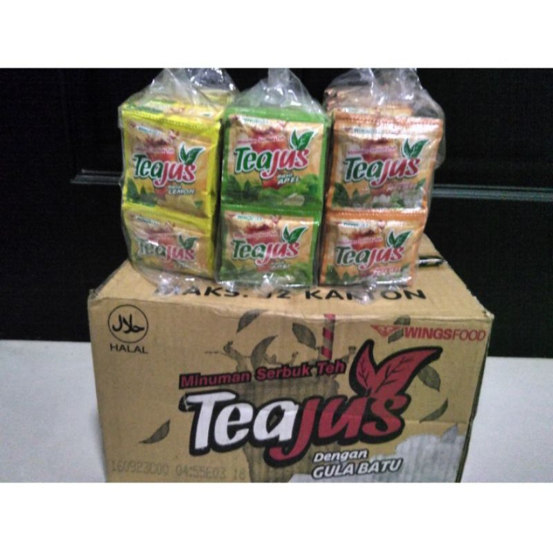 

[COD] TEA JUS GULA BATU MURAH PAK AN ISI 6 RENCENG