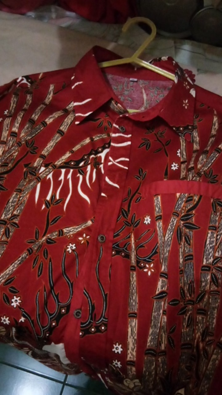 Kemeja Batik Pria Lengan Panjang Ori/kemeja Kerja Kantor/kemeja Pesta Cmisbl113