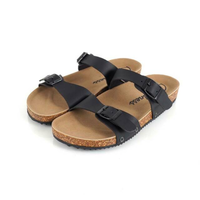 (COD)Sandal Gunung &amp; Adventure Hiking Triple Flexible Strap / Sendal Tali Pria Unisex | FQU-SGU-0001