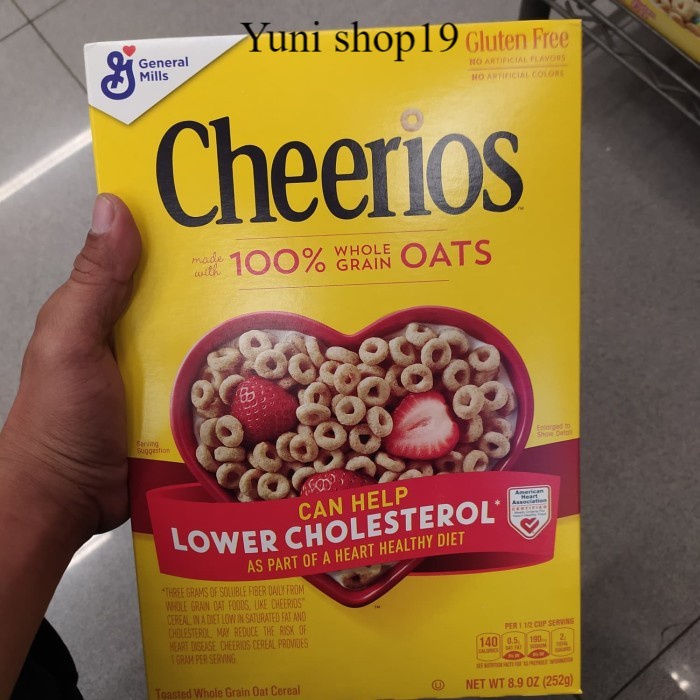 

cheerios cereal 252gr