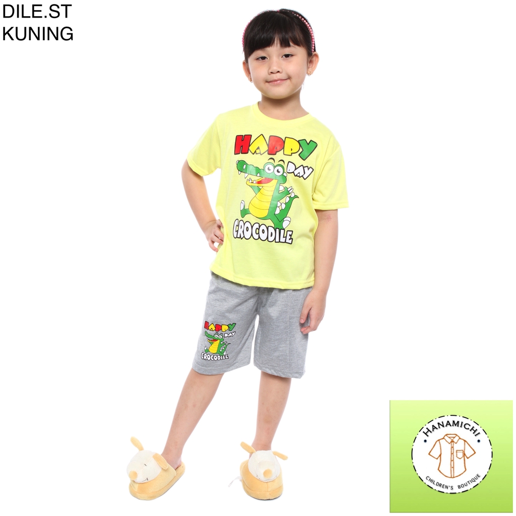 Hanamichi DILE.ST Setelan Anak Lengan Pendek