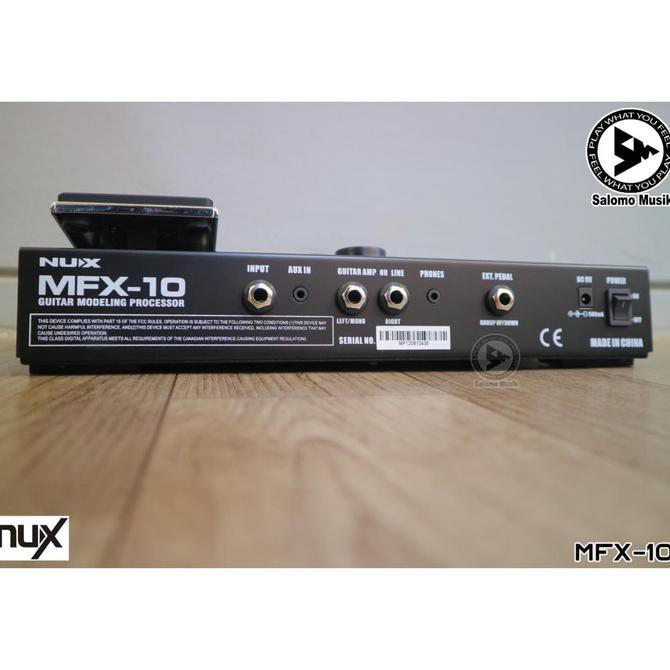 Efek Gitar Nux Mfx-10