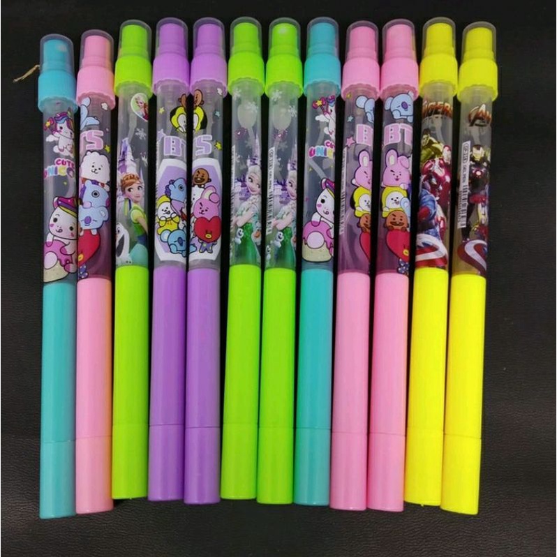 

Pulpen Spray Hand Sanitizer Bolpen Botol Semprot