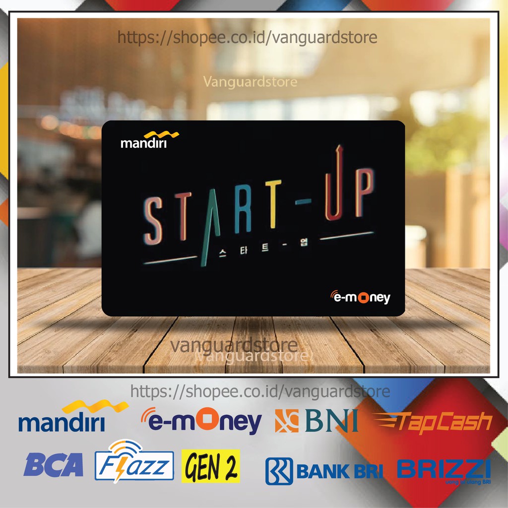 KARTU E MONEY E TOLL KOREA DRAMA START UP 18 EMONEY MANDIRI FLAZZ BCA BNI TAPCASH BRIZZI -1 SISI