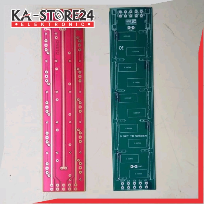 PCB  line final sanken 5 set tr final