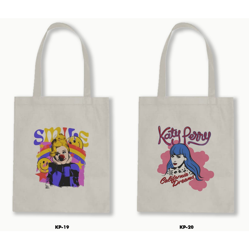 TOTE BAG BLACU - KATY PERRY 01