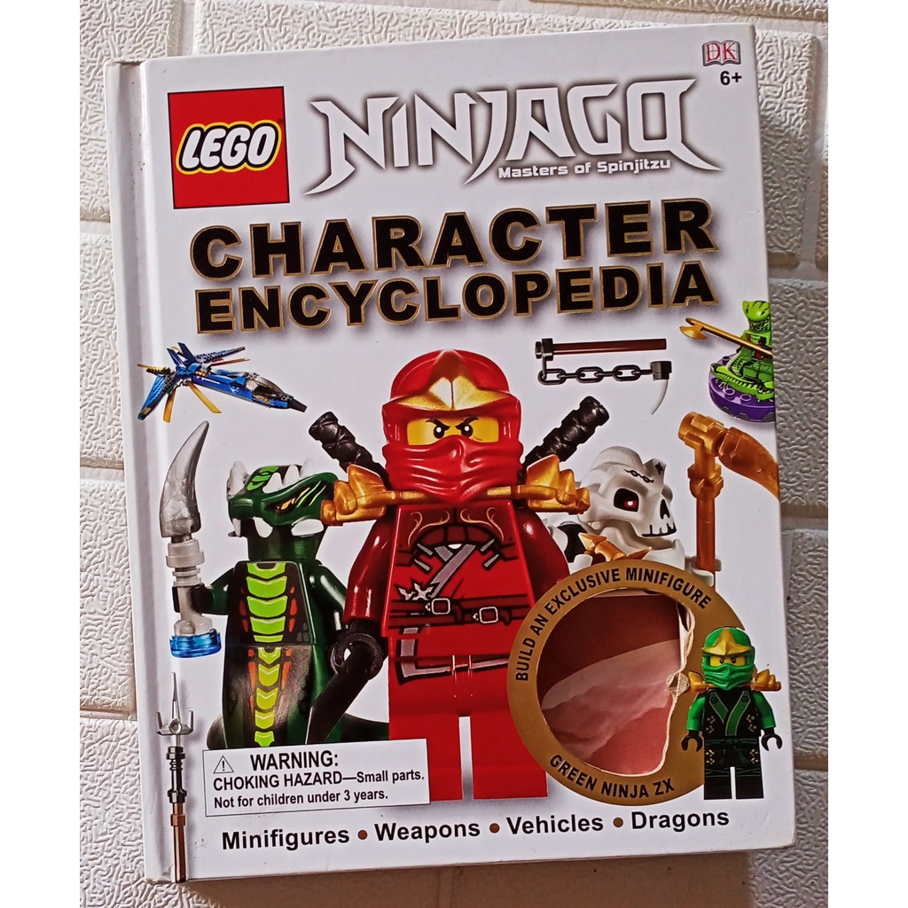 Lego Ninjago Character Encyclopedia (Ori, Bekas, Preloved)