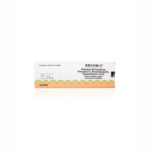 BECOM C BOX - Multivitamin Vitamin C 100 Tablet 10 Strip