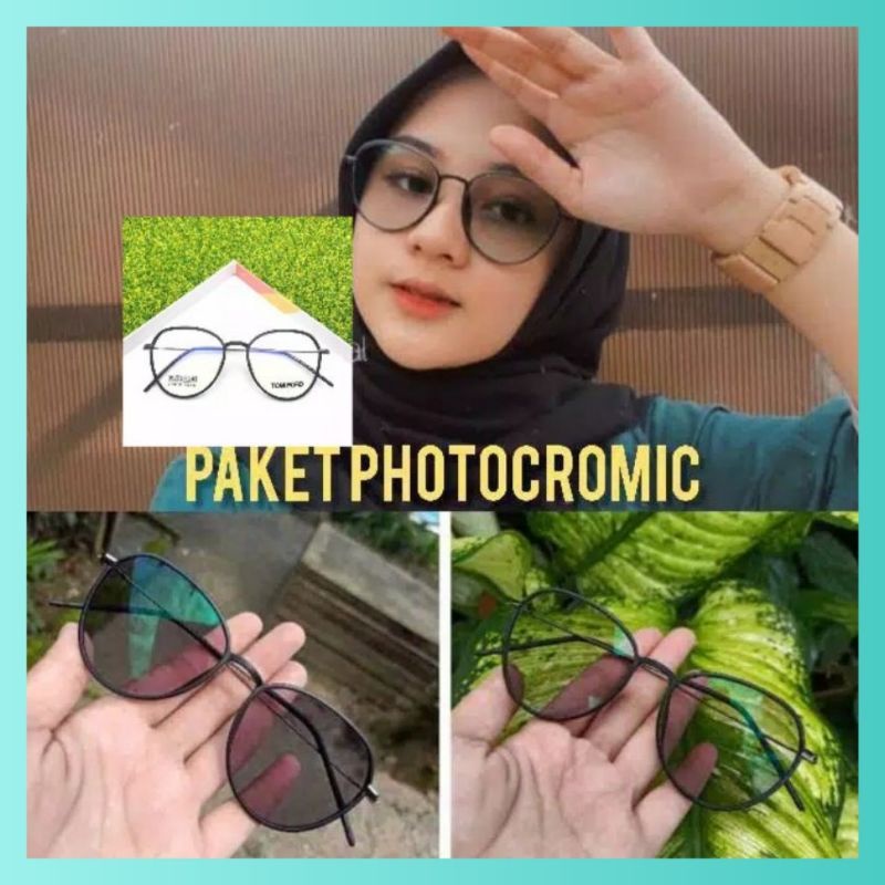 kacamata 2190 kacamata photocromic minus antiradiasi