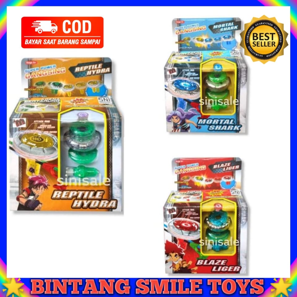 MAINAN ANAK GASING PETARUNG / GASING TARUNG TOR BLADE BEYBLADE TOP DREAM PROMO TERMURAH COD