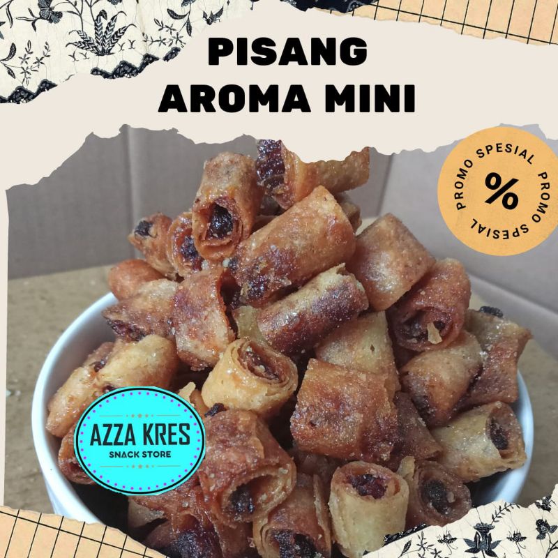 

Pisang Aroma Mini Snack Kekinian - Azzakres