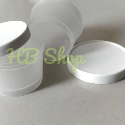 10PCS POT JAR KOSMETIK SKINCARE TRANSPARANT 100ML