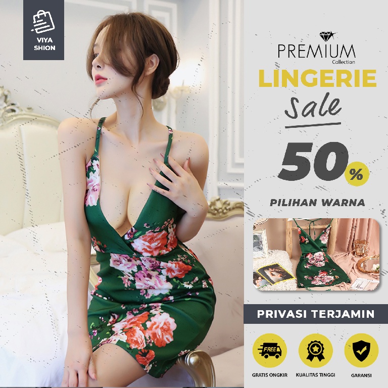 Lingerie Sexy Baju Tidur Piyama Seksi Wanita Cewek Cosplay Hot Dewasa Premium VS03-0