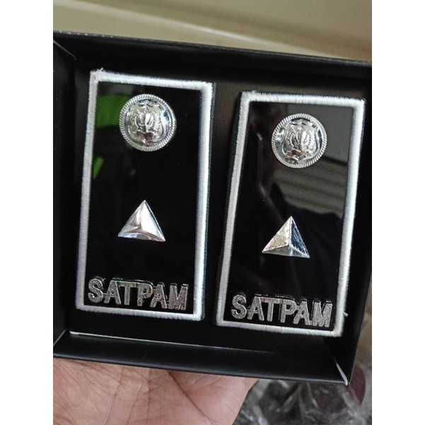 

pangkat satpam security acrilic foto asssli