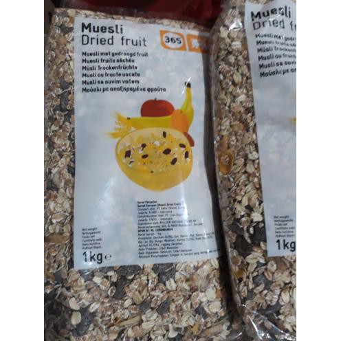 

Terfavorit MUESLI FRUIT 1KG