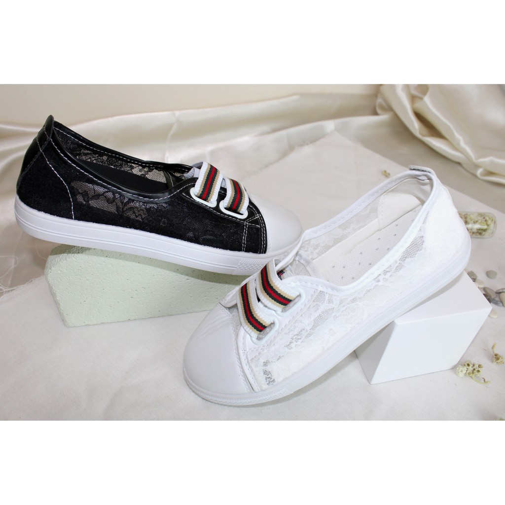 Free Box Sepatu Wanita NS A88 Sepatu Jakarta Flat Shoes Wanita Import