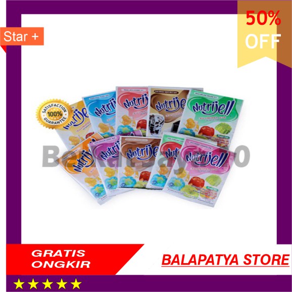 

40 OFF KHUSUS HARI INI !!! NUTRIJELL JELLY POWDER Semua Rasa 15 Gram Nutrijel Bubuk Jely MURAH