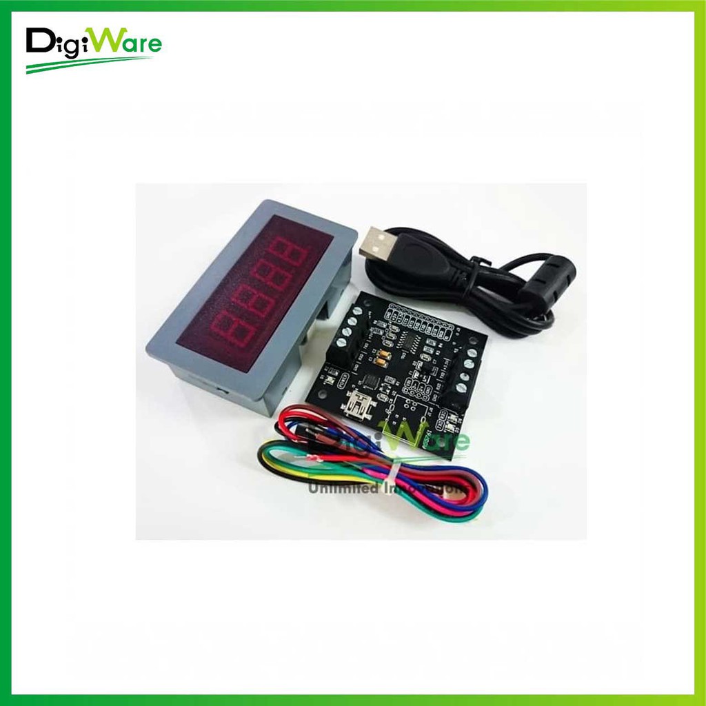 Digital Voltmeter DC 0 - 2V 4 Digit Multifunction Panel Meter