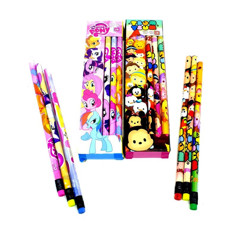 

NEW PRODUK PENSIL KAYU 2B PENGHAPUS GAMBAR KARAKTER