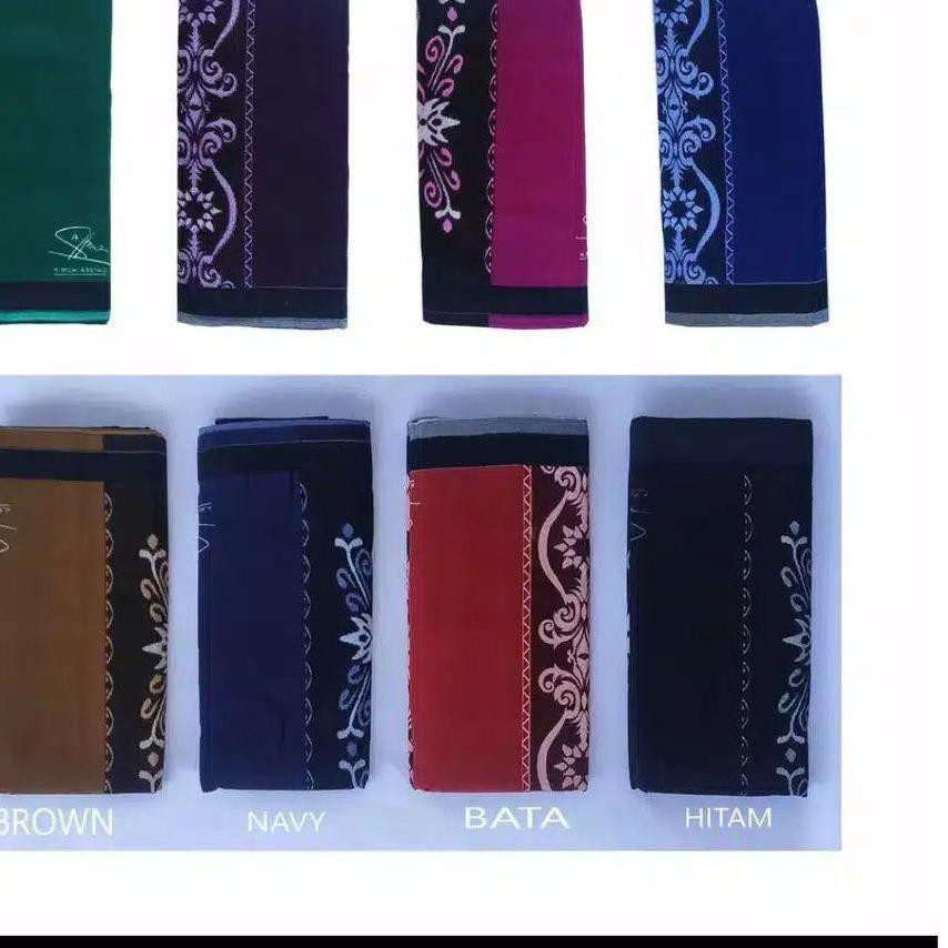 ♙ kain sarung PREMIUM pria sholat muslim bhs polos palestina samarinda rabbani ✧