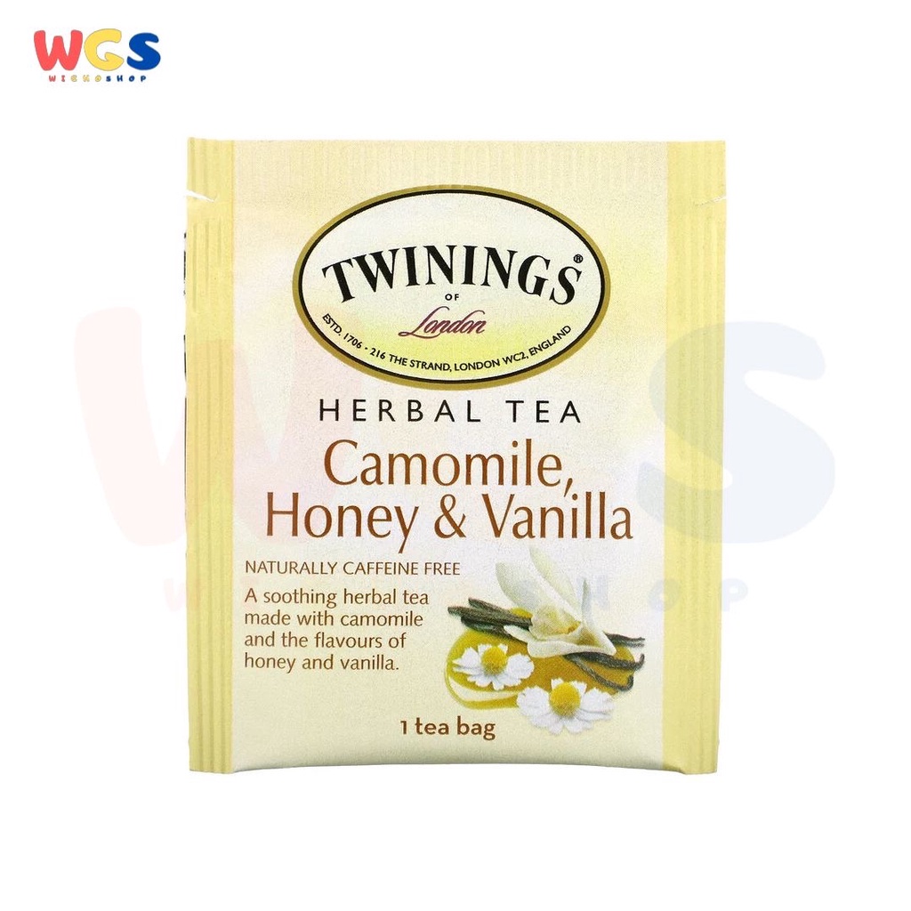 Twinings of London Camomile Honey &amp; Vanilla Herbal Tea 20s 1.6g