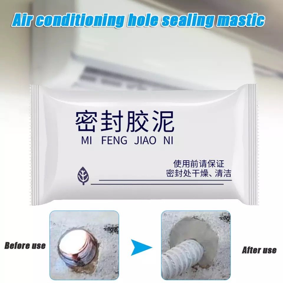 [IZUNA] DEMPUL PADAT PENAMBAL LUBANG / SEALANT AJAIB PENUTUP LUBANG AC SERBAGUNA / DEMPUL PENAMBAL DINDING BOCOR