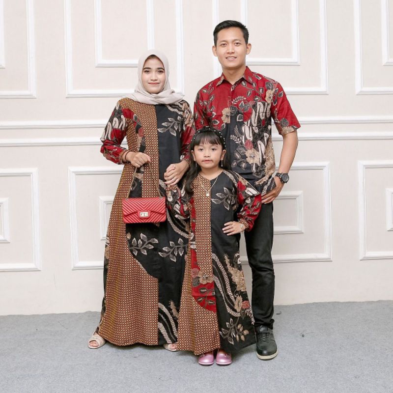 BATIK COUPLE KELUARGA GAMIS BATIK KEMEJA BATIK