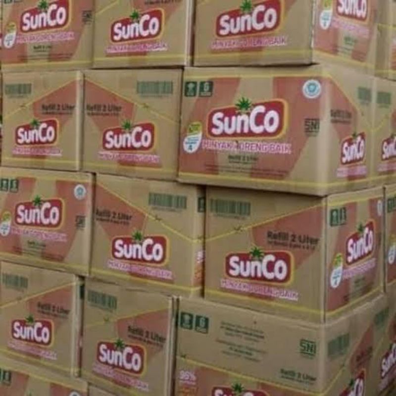 

MINYAK GORENG SUNCO KEMASAN 1 dan 2 LITER / HARGA PER KARDUS