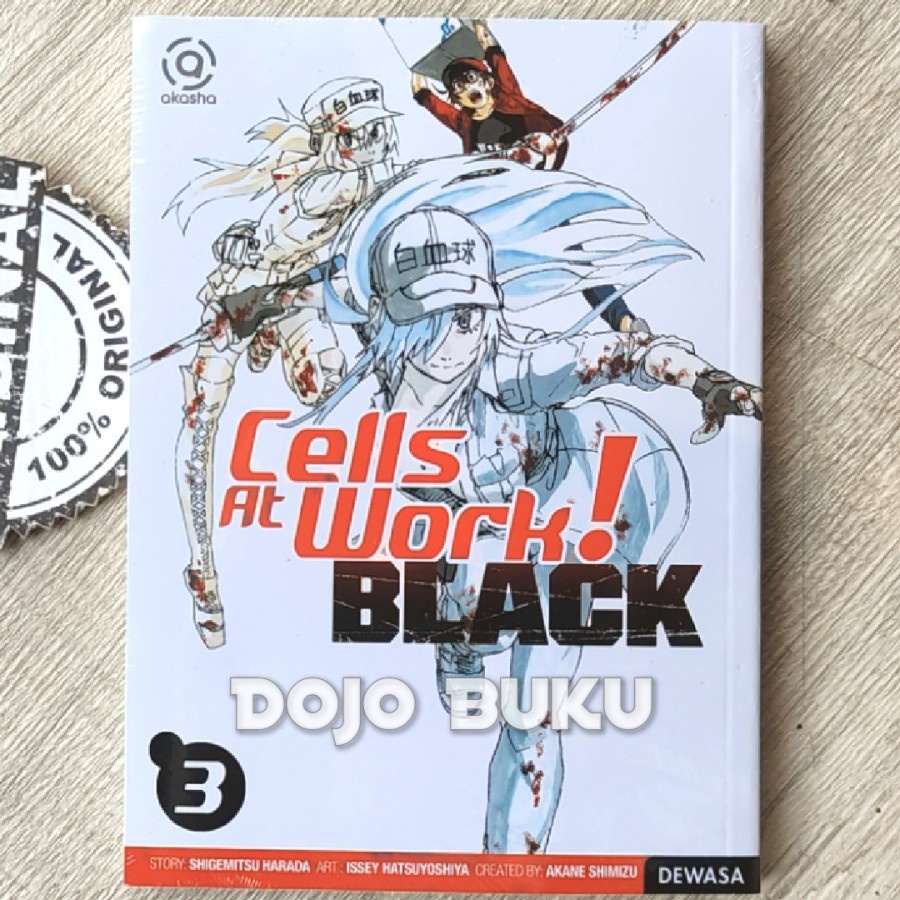 Komik Cells at Work! Black 3 by Akane Shimizu, Shigemitsu Harada, Isse