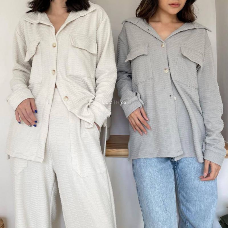 Aiko Shirt | Kemeja Oversized Wanita