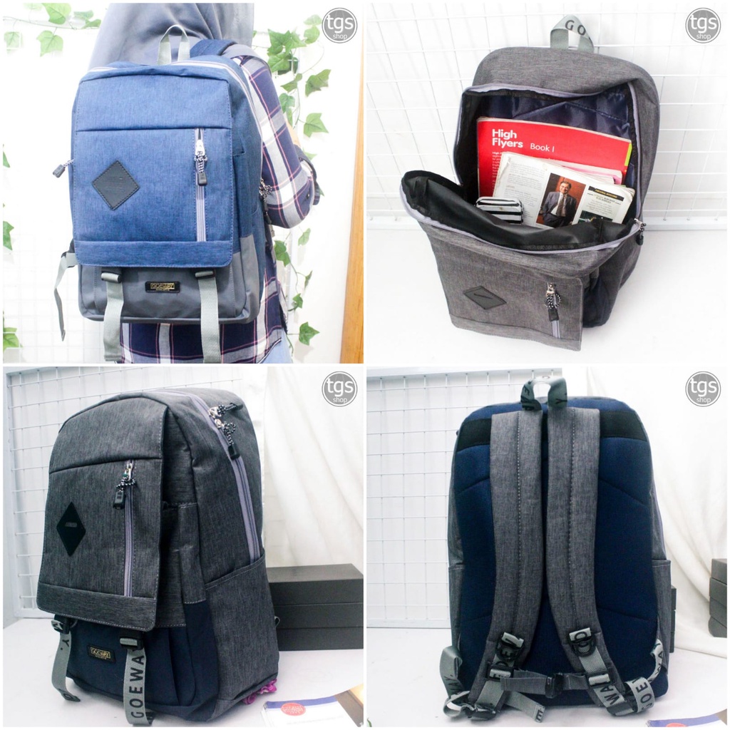 Tas Ransel Backpack Cowok Tas Pria Tas Punggung Tas Sekolah Pria Distro Murah Tas Ransel Laptop